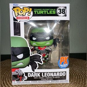 TMNT Dark Leonardo vinyl figure Funko pop #38